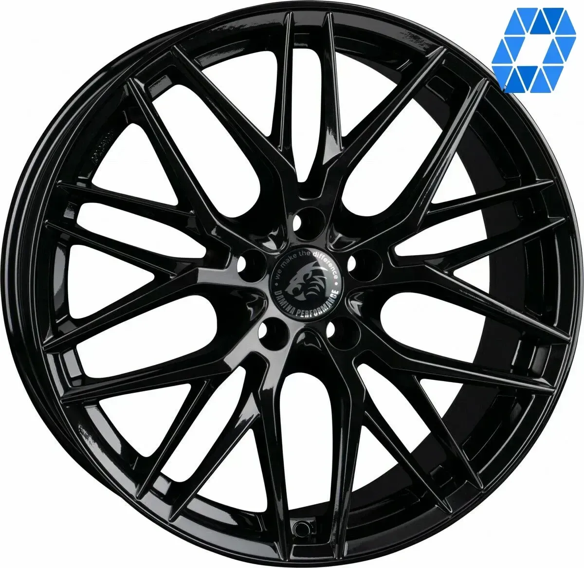 Neu Original BMW 3er Alufelgen 18 Zoll DM08 52768B + Nabendeckel - Bild 1